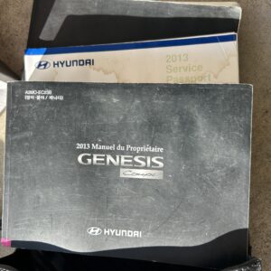 Hyundai Genesis Coupe Owner's Manual - Original OEM 🚗